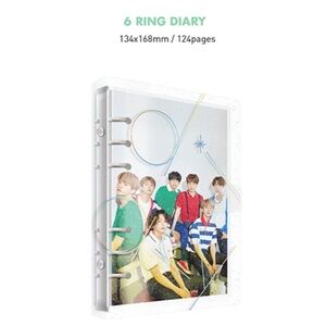 BTS 2020 SEASON’S GREETINGS 6 RING DIARY - BRAND NEW